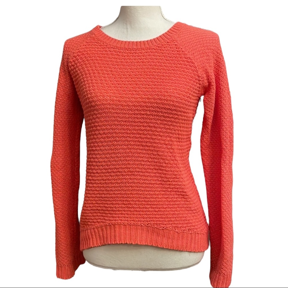Aeropostale Coral Loose Knit Sweater. Size S